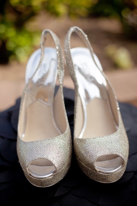 sparkle wedding shoes
